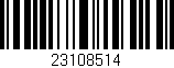 Código de barras (EAN, GTIN, SKU, ISBN): '23108514'