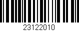 Código de barras (EAN, GTIN, SKU, ISBN): '23122010'