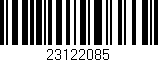 Código de barras (EAN, GTIN, SKU, ISBN): '23122085'