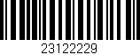 Código de barras (EAN, GTIN, SKU, ISBN): '23122229'