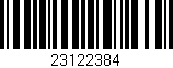 Código de barras (EAN, GTIN, SKU, ISBN): '23122384'