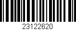 Código de barras (EAN, GTIN, SKU, ISBN): '23122620'