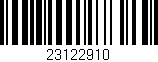 Código de barras (EAN, GTIN, SKU, ISBN): '23122910'