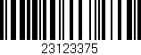 Código de barras (EAN, GTIN, SKU, ISBN): '23123375'