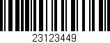 Código de barras (EAN, GTIN, SKU, ISBN): '23123449'