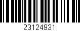 Código de barras (EAN, GTIN, SKU, ISBN): '23124931'