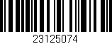 Código de barras (EAN, GTIN, SKU, ISBN): '23125074'