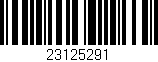Código de barras (EAN, GTIN, SKU, ISBN): '23125291'