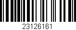Código de barras (EAN, GTIN, SKU, ISBN): '23126161'