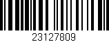 Código de barras (EAN, GTIN, SKU, ISBN): '23127809'