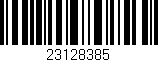 Código de barras (EAN, GTIN, SKU, ISBN): '23128385'