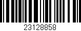 Código de barras (EAN, GTIN, SKU, ISBN): '23128858'