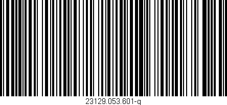 Código de barras (EAN, GTIN, SKU, ISBN): '23129.053.601-g'