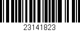 Código de barras (EAN, GTIN, SKU, ISBN): '23141823'