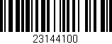 Código de barras (EAN, GTIN, SKU, ISBN): '23144100'