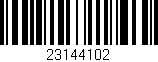 Código de barras (EAN, GTIN, SKU, ISBN): '23144102'