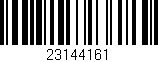 Código de barras (EAN, GTIN, SKU, ISBN): '23144161'