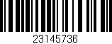 Código de barras (EAN, GTIN, SKU, ISBN): '23145736'