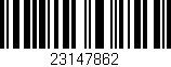 Código de barras (EAN, GTIN, SKU, ISBN): '23147862'