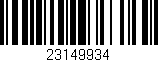 Código de barras (EAN, GTIN, SKU, ISBN): '23149934'
