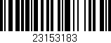 Código de barras (EAN, GTIN, SKU, ISBN): '23153183'