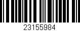 Código de barras (EAN, GTIN, SKU, ISBN): '23155984'