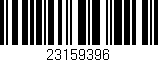 Código de barras (EAN, GTIN, SKU, ISBN): '23159396'