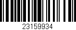 Código de barras (EAN, GTIN, SKU, ISBN): '23159934'