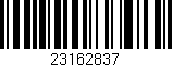 Código de barras (EAN, GTIN, SKU, ISBN): '23162837'