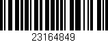 Código de barras (EAN, GTIN, SKU, ISBN): '23164849'