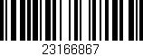 Código de barras (EAN, GTIN, SKU, ISBN): '23166867'