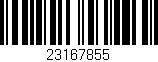 Código de barras (EAN, GTIN, SKU, ISBN): '23167855'