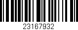 Código de barras (EAN, GTIN, SKU, ISBN): '23167932'