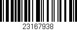 Código de barras (EAN, GTIN, SKU, ISBN): '23167938'