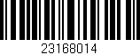 Código de barras (EAN, GTIN, SKU, ISBN): '23168014'