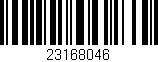 Código de barras (EAN, GTIN, SKU, ISBN): '23168046'