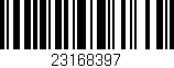 Código de barras (EAN, GTIN, SKU, ISBN): '23168397'