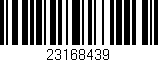 Código de barras (EAN, GTIN, SKU, ISBN): '23168439'