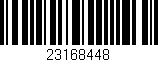 Código de barras (EAN, GTIN, SKU, ISBN): '23168448'