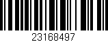Código de barras (EAN, GTIN, SKU, ISBN): '23168497'