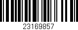 Código de barras (EAN, GTIN, SKU, ISBN): '23169857'
