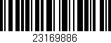 Código de barras (EAN, GTIN, SKU, ISBN): '23169886'