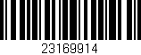Código de barras (EAN, GTIN, SKU, ISBN): '23169914'