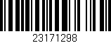Código de barras (EAN, GTIN, SKU, ISBN): '23171298'