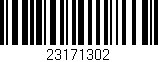 Código de barras (EAN, GTIN, SKU, ISBN): '23171302'