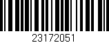 Código de barras (EAN, GTIN, SKU, ISBN): '23172051'