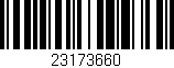 Código de barras (EAN, GTIN, SKU, ISBN): '23173660'