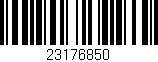 Código de barras (EAN, GTIN, SKU, ISBN): '23176850'