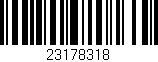 Código de barras (EAN, GTIN, SKU, ISBN): '23178318'
