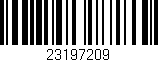 Código de barras (EAN, GTIN, SKU, ISBN): '23197209'